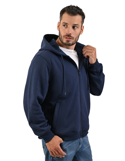 LEE sudadera hoodie estilo urbano para caballero con cierre.